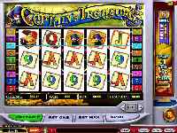 Captains Treasure winning screenshot